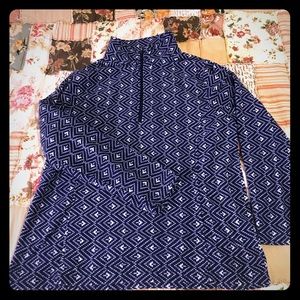 Fleece Pullover 3/4” Zip